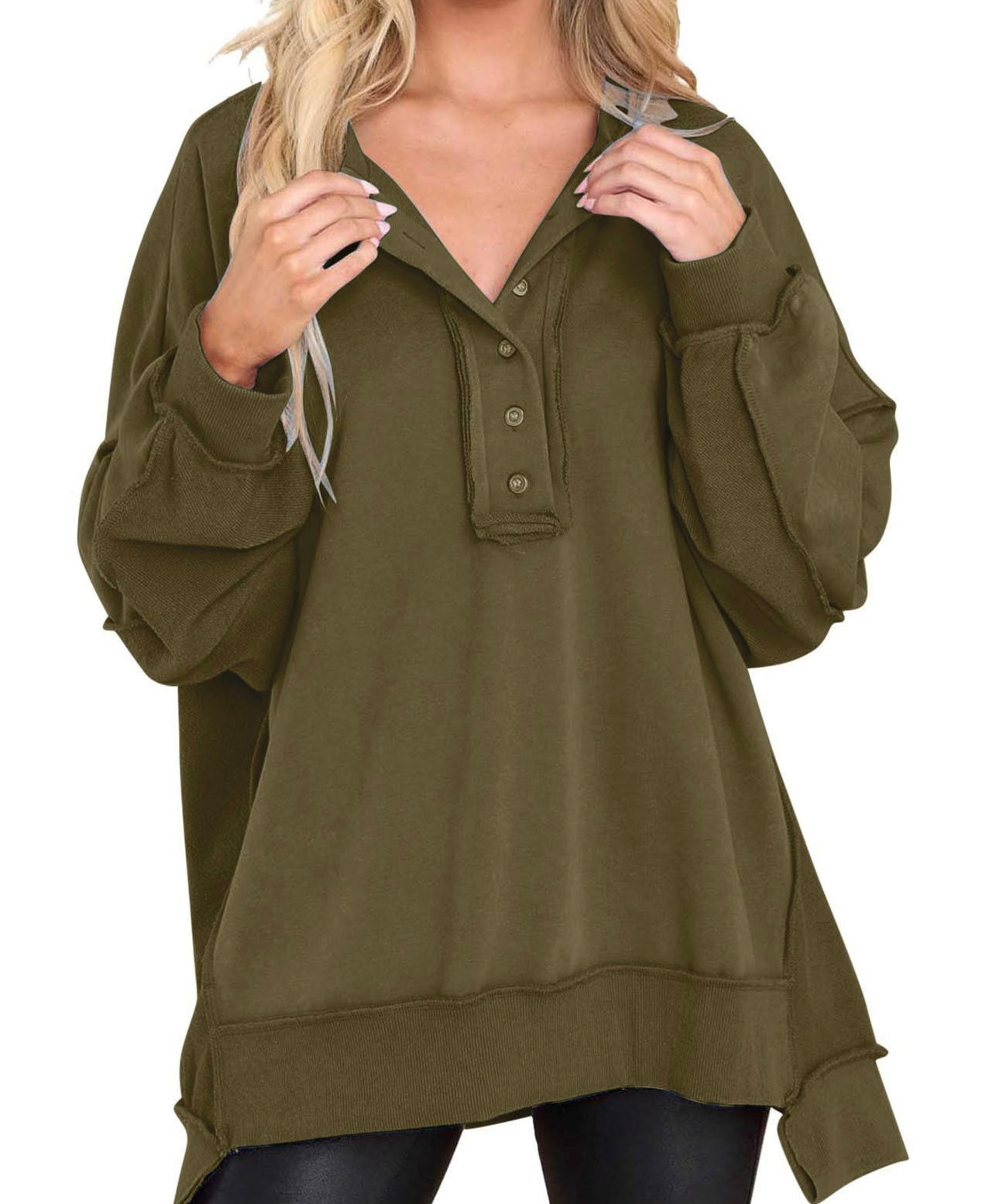 Monroe Henley Pullover