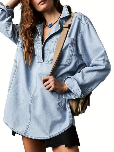Eden Denim Pullover