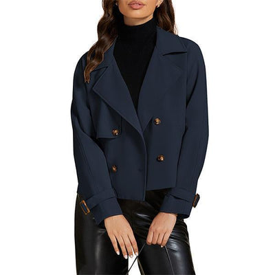 Sienna Cropped Trench Coat